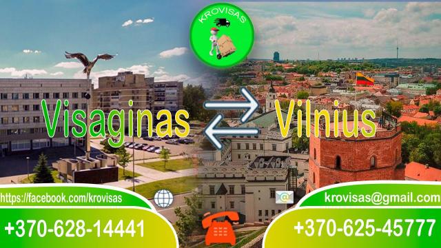 Visaginas-Vilnius-Visaginas